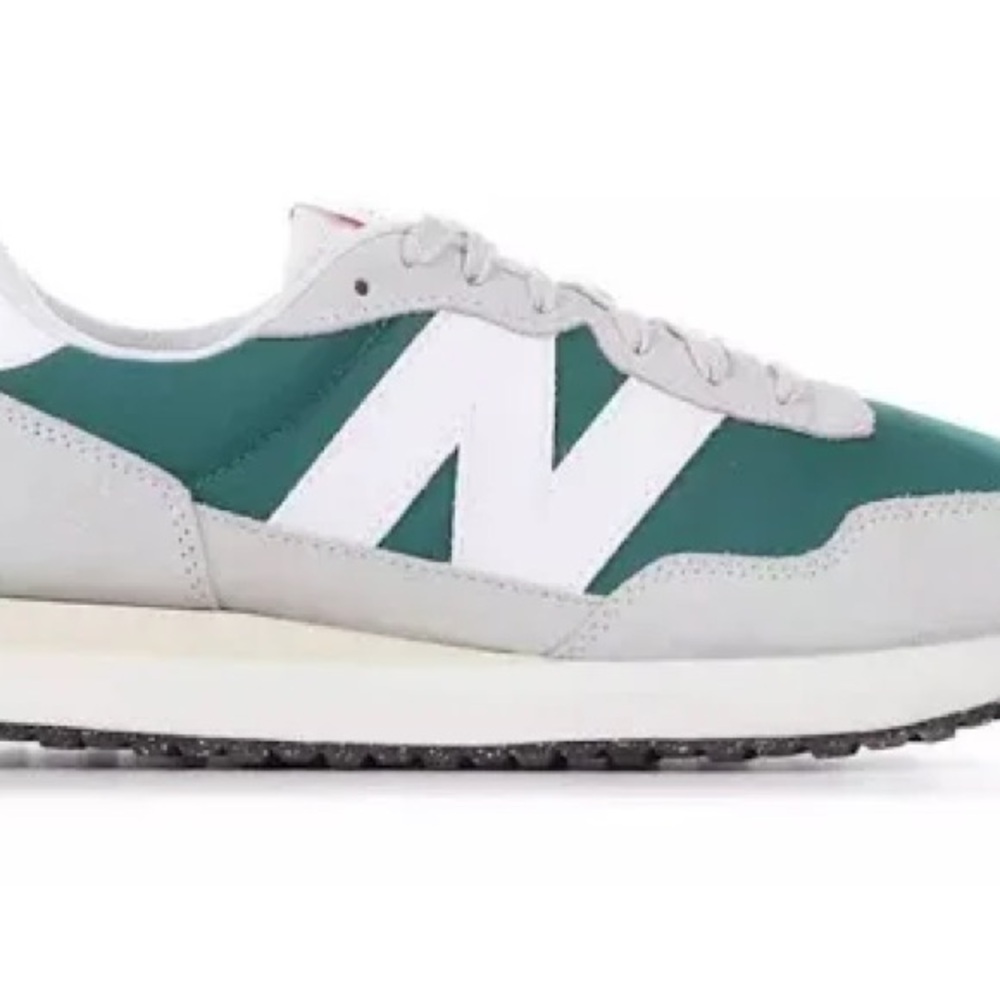 New Balance Men's Teal and Gray Sneakers